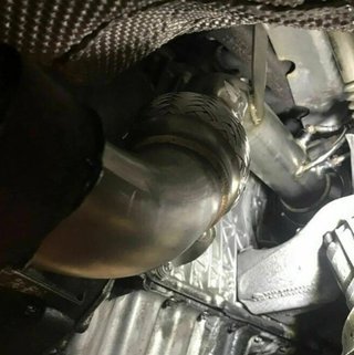 Downpipe BMW Serie 5 E60 E61 M57