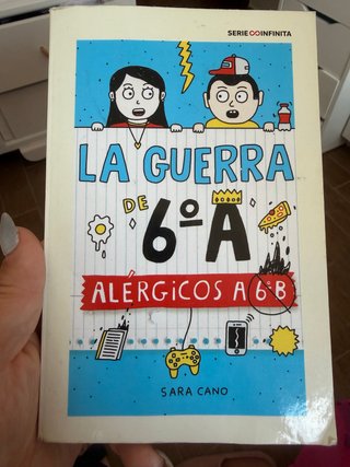 Libro lectura La guerra sexto A