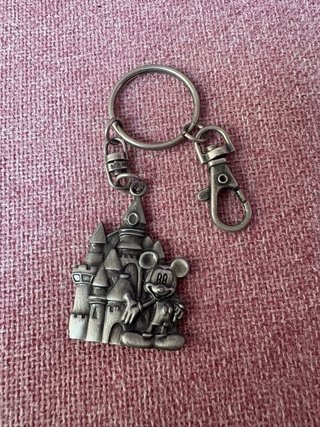 Llavero Disney Castillo Mickey Mouse Plata