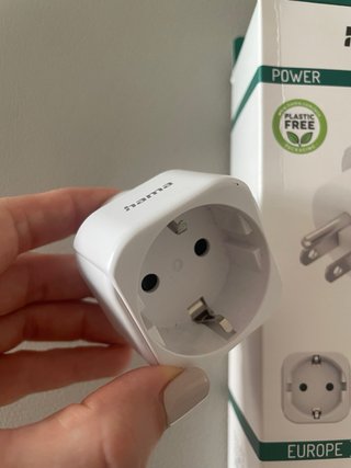 Adaptador de viaje Hama España a USA