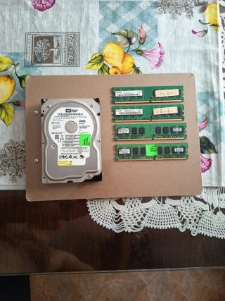 Disco Duro Western Digital 80GB + Memorias RAM