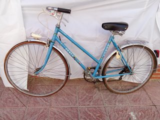 Bicicleta Orbea Azul Años 80