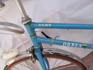 Bicicleta Orbea Azul Años 80