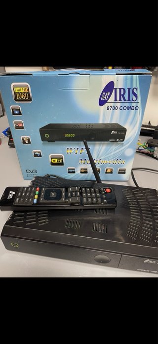 Iris 9700 Combo SAT Receptor WiFi Multimedia