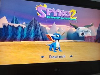 Spyro 2: Gateway to Glimmer PS1 Platinum