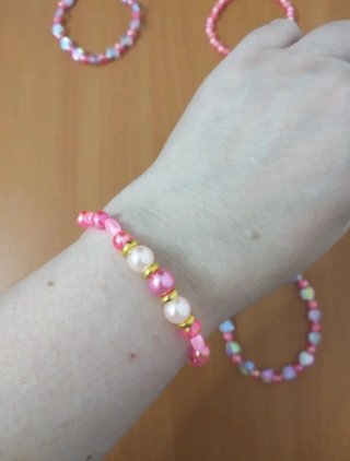 Lote de 6 pulseras elásticas