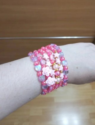 Lote de 6 pulseras elásticas