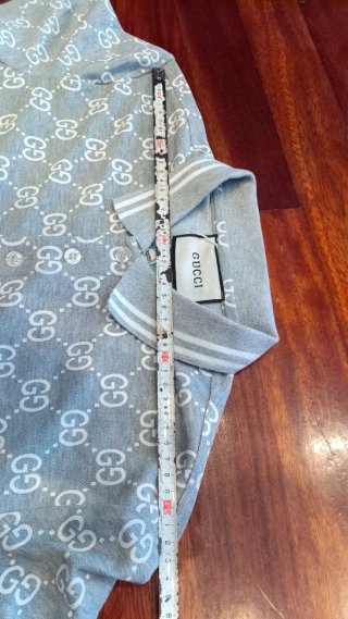 Polo Gucci Gris GG Monogram