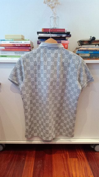 Polo Gucci Gris GG Monogram