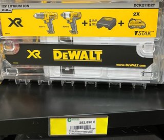 Taladro y Atornillador DeWalt DCK211D2T