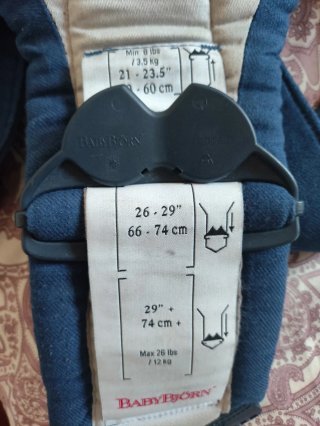 Mochila Portabebés BabyBjörn Azul
