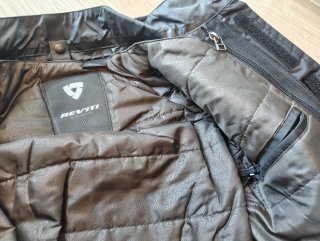 Chaqueta Moto REV'IT! Negra/Roja Talla 36