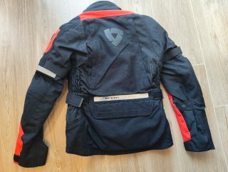 Chaqueta Moto REV'IT! Negra/Roja Talla 36