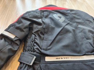 Chaqueta Moto REV'IT! Negra/Roja Talla 36