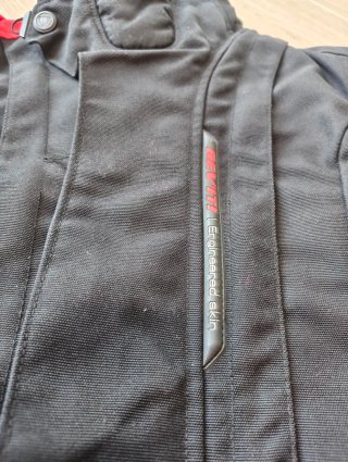 Chaqueta Moto REV'IT! Negra/Roja Talla 36