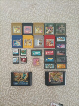 Lote Videojuegos Antiguos Konami, Nintendo DS, Seg