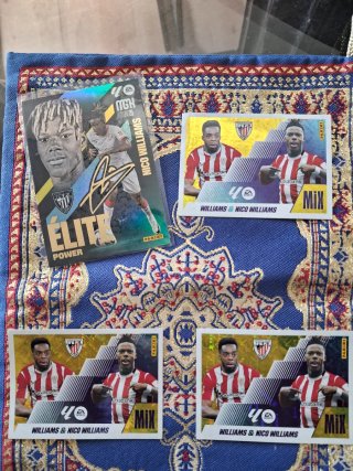 Lote 16 Cartas Nico Williams (Edcucho ofertas)