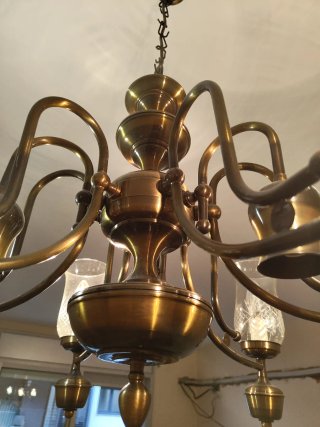 Lámpara de Techo Vintage de 6 luces