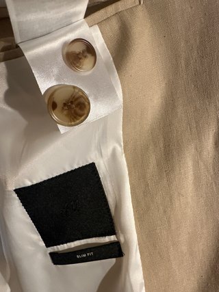 Chaqueta H&M Beige Talla 54 EU