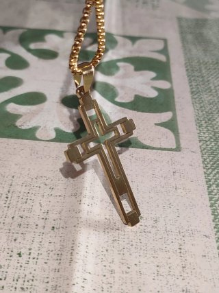 Collana Croce Crocifisso Fede Protezione