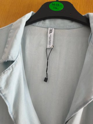Vestido vaquero Zara fluido Talla xs