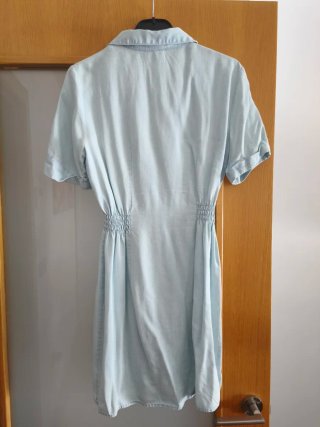 Vestido vaquero Zara fluido Talla xs