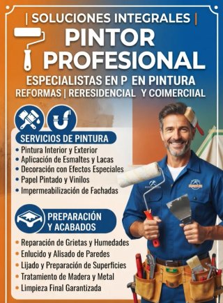Pintor Profesional y Soluciones Integrales