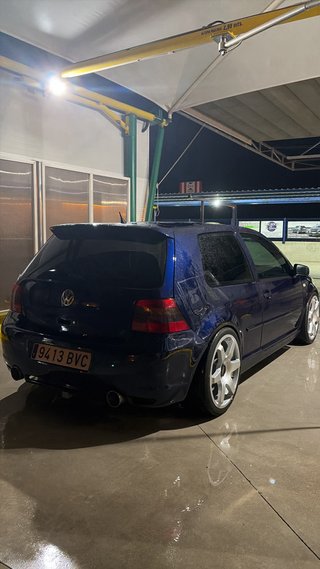 Línea recta 3” Golf MK4 R32