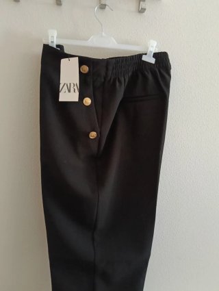 Pantalón Zara Negro Talla XXL