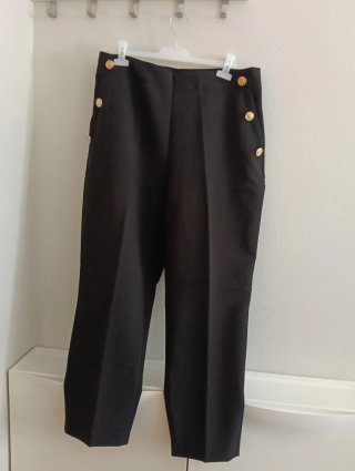 Pantalón Zara Negro Talla XXL