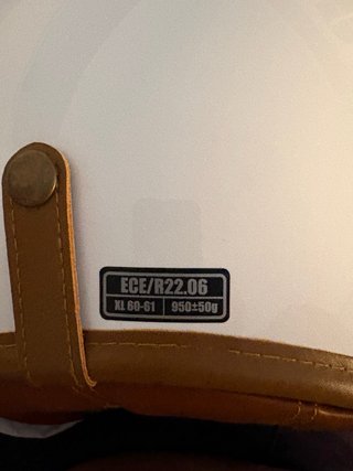 Casco Moto Jet 130R Kaizu V2 Blanco/Marrón