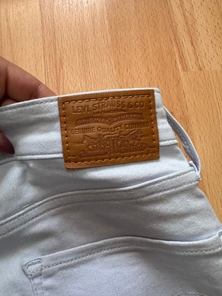 Levi's 721 Pantalón Lila Claro Talla 26