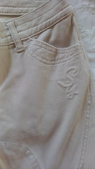 Pantaloni Sisley vita bassa taglia 38