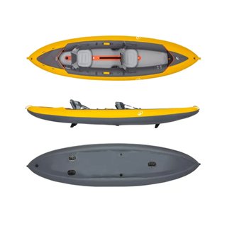 Kayak Hinchable Tribord 2 Plazas Amarillo