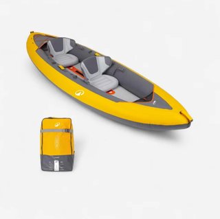 Kayak Hinchable Tribord 2 Plazas Amarillo