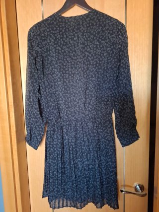 Vestido estampado talla S