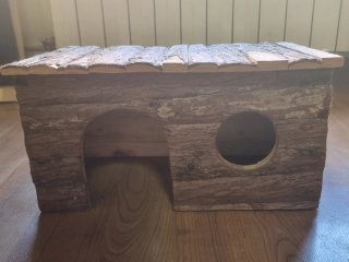 Casita Madera Grande Mascotas