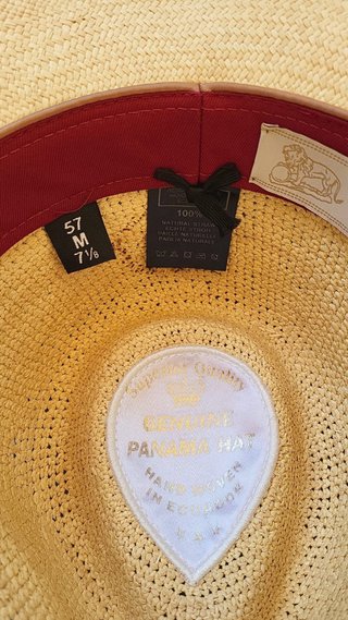 Sombrero Panama Gold Lyon Talla M