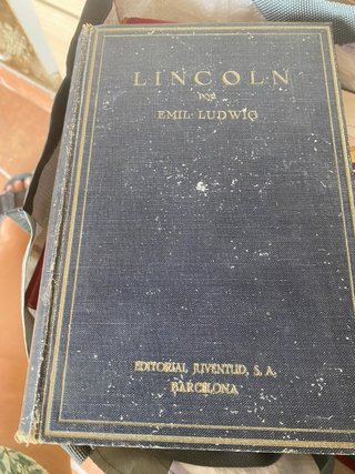 Libro LINCOLN primera edición española 1931