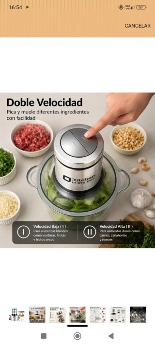 Picadora de carne Kitchen in the box