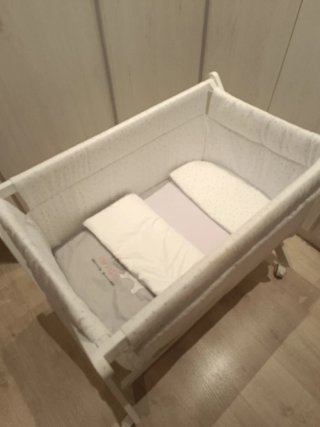 Minicuna tijera Interbaby con ruedas