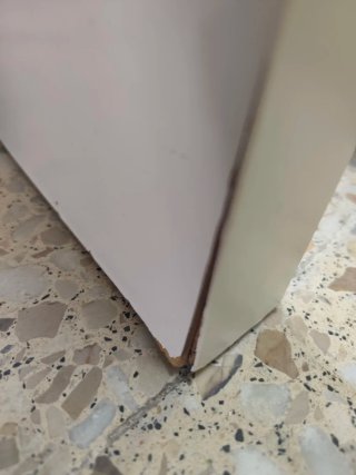 Tocador Malm Ikea Blanco con Cristal