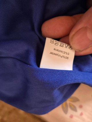 Vestido Lentejuelas Azul Cobalto Talla XS
