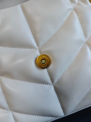 Bolso YSL Nolita Mini Piel Cordero Blanco