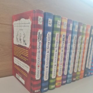 Colección de libros del diario de greg