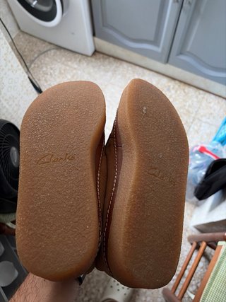 Zapatos Clarks Piel Marrón Talla 43