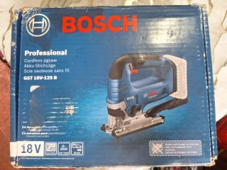 Sierra de calar Bosch GST 18V-125 B