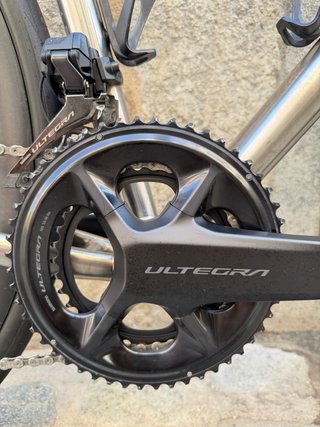 Bicicleta Titanio ACME Talla 56cm Ultegra Di2