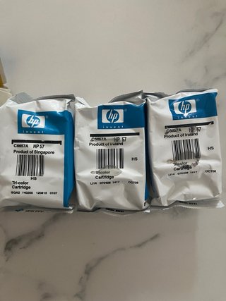Pack 4 Cartuchos HP 57 Tricolor