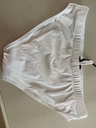 Slip costume F**K bianco
